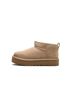 beige leather ankle-boots UGG KIDS | 1157791KSAN
